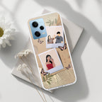 Creatistic Personlised  Photo Transparent Silicon Case For Redmi Note 12 5G