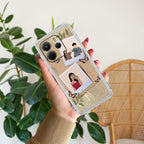 Creatistic Personlised  Photo Transparent Silicon Case For Redmi Note 14 5G