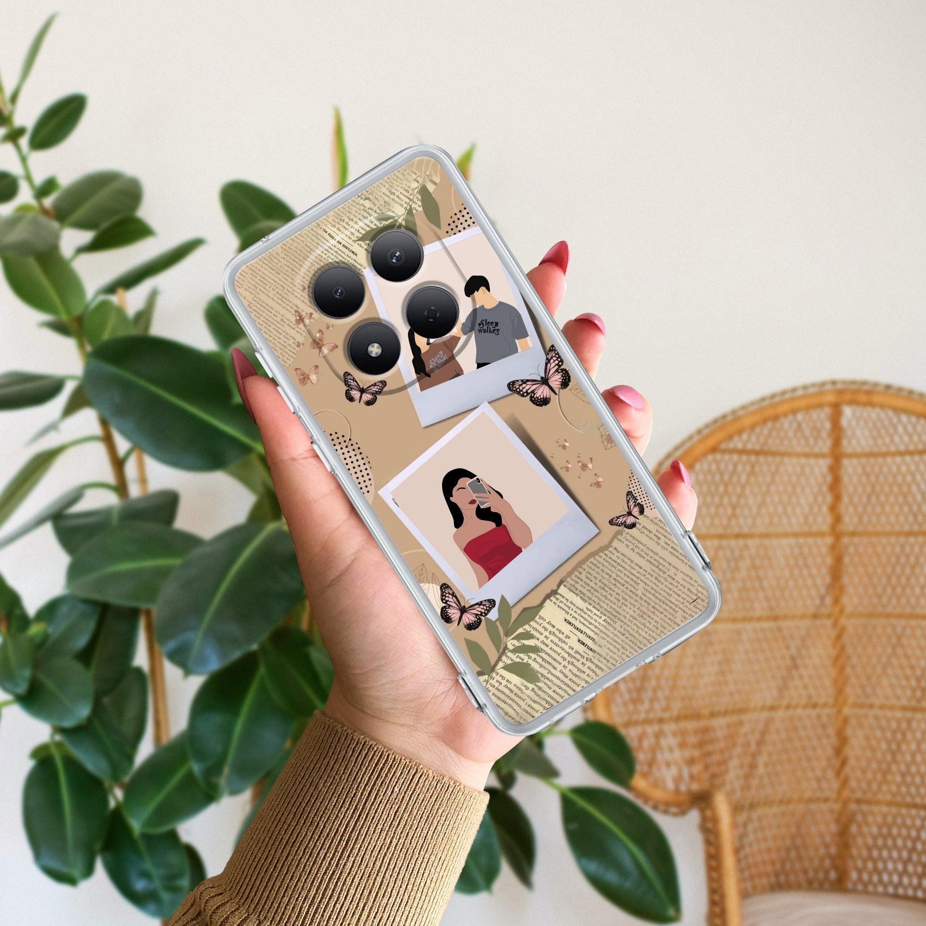 Creatistic Personlised  Photo Anti Yellow Case For Redmi Note 15 Pro 5G