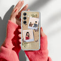 Creatistic Personlised  Photo Transparent Silicon Case For Samsung Galaxy A55 5G