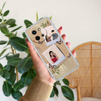 Creatistic Personlised  Photo Transparent Silicon Case For Vivo