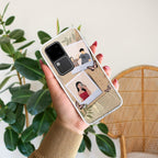 Creatistic Personlised  Photo Transparent Silicon Case For Vivo