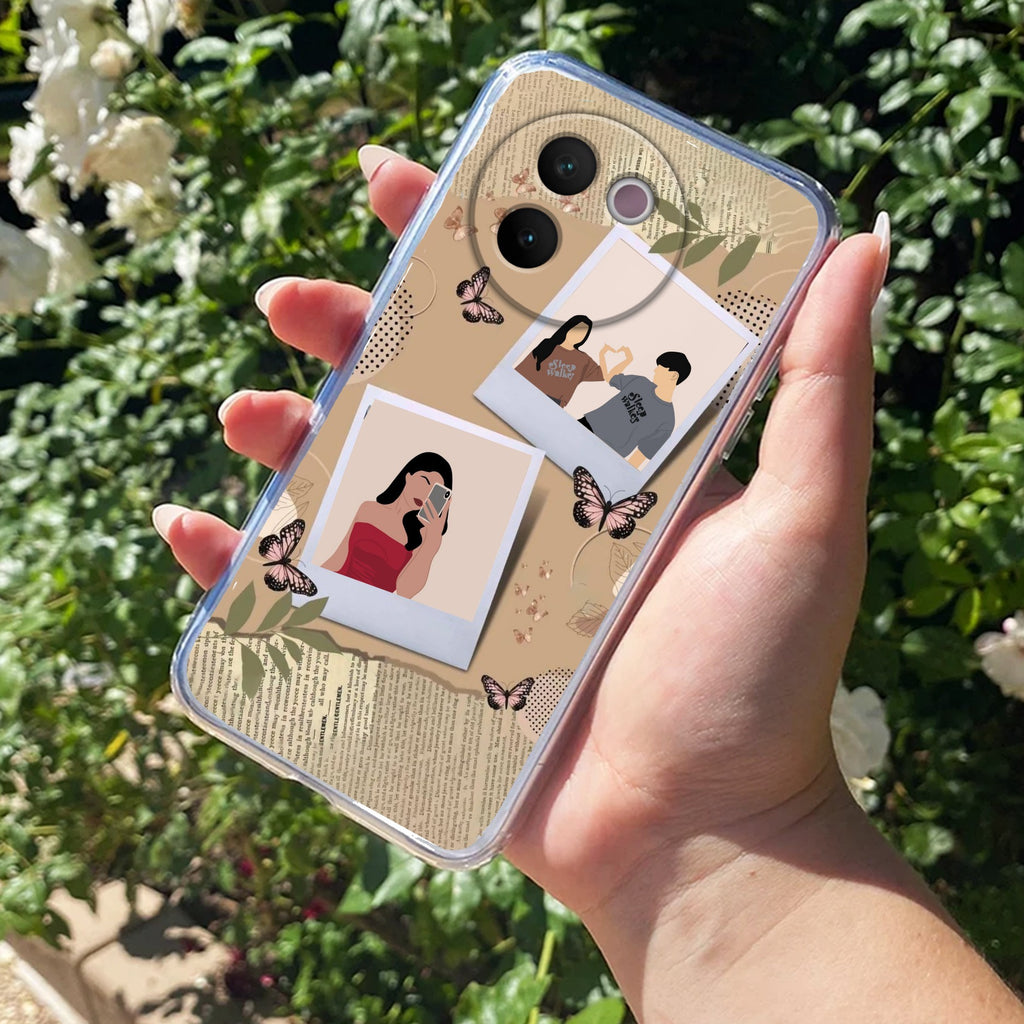 Creatistic Personlised  Photo Anti Yellow Case For Vivo V30e 5G
