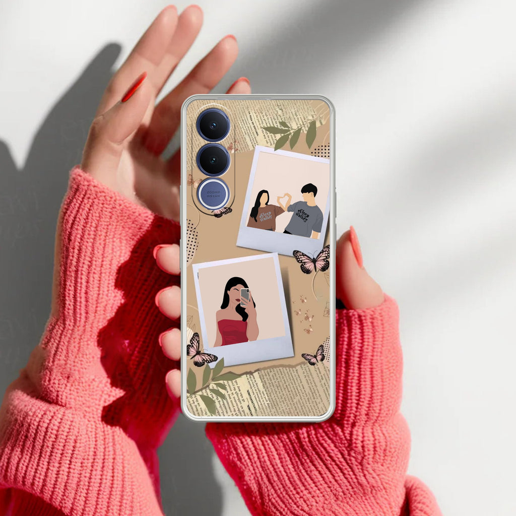 Creatistic Personlised  Photo Anti Yellow Case For Vivo V70 FE 5G