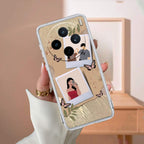 Creatistic Personlised  Photo Transparent Silicon Case For Vivo