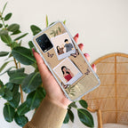 Creatistic Personlised  Photo Transparent Silicon Case For Vivo