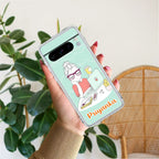 Creator Girl Customize Transparent Silicon Case For Google Pixel 8 Pro 5G