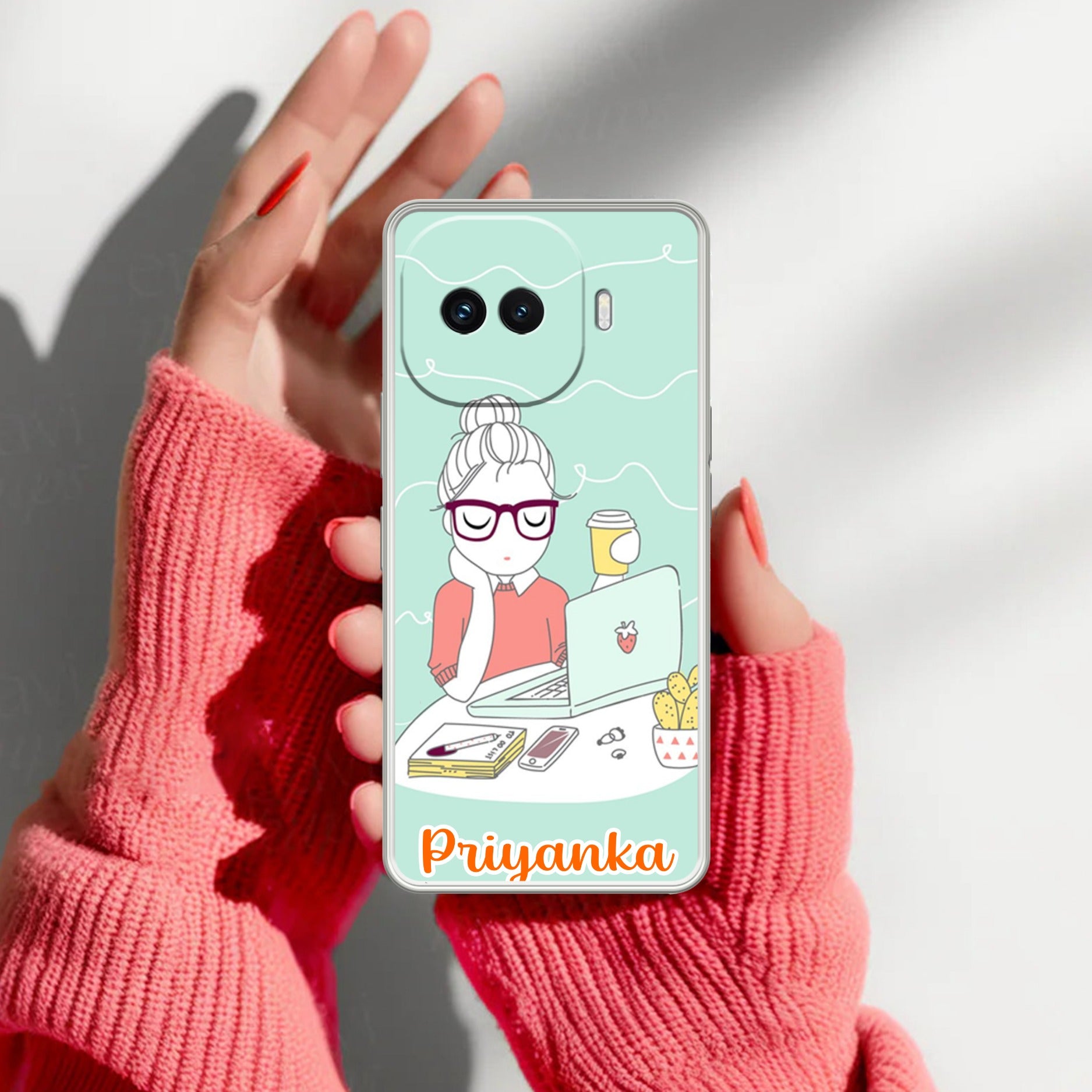 Creator Girl Customize Anti Yellow Case For iQOO 15R 5G