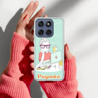 Creator Girl Customize Anti Yellow Case For Motorola Edge 60 Pro 5G
