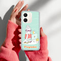 Creator Girl Customize Anti Yellow Case For Oppo A5X 5G