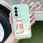 Creator Girl Customize Anti Yellow Case For Oppo Reno 12 Pro 5G