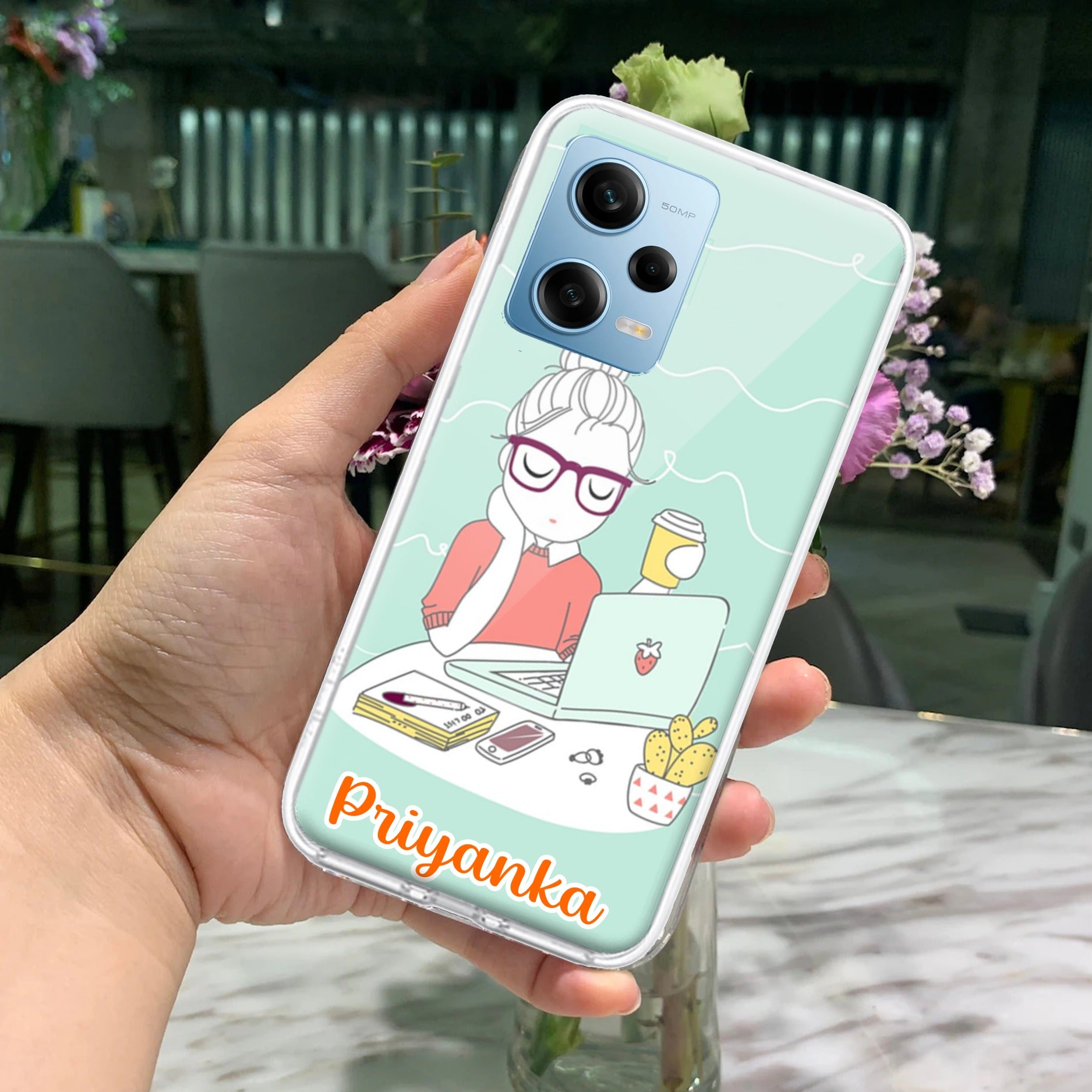 Creator Girl Customize Transparent Silicon Case For Redmi/Xiaomi