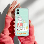 Creator Girl Customize Transparent Silicon Case For Samsung Galaxy S23 FE 5G