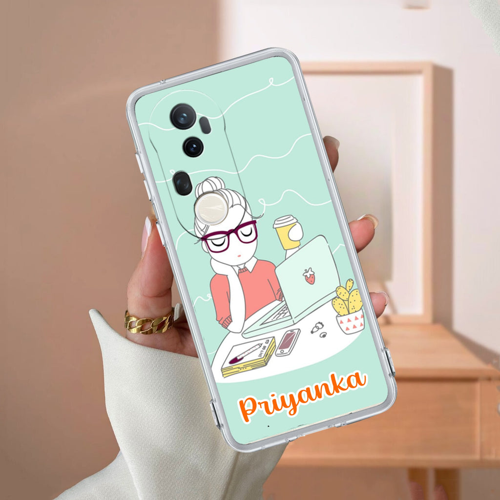 Creator Girl Customize Anti Yellow Case For Vivo T4 Ultra 5G