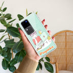 Creator Girl Customize Transparent Silicon Case For Vivo V30 Pro 5G