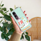 Creator Girl Customize Transparent Silicon Case For Vivo T3 Lite 5G