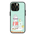 creator-girl-glossy-metal-case-cover-for iPhone 14 Pro