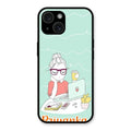 creator-girl-glossy-metal-case-cover-for iPhone 15 Plus