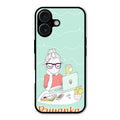 creator-girl-glossy-metal-case-cover-for iPhone 16 Plus