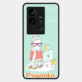 creator-girl-glossy-metal-case-cover-for iQOO 11 5G