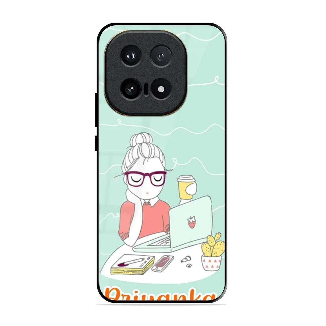 creator-girl-glossy-metal-case-cover-for iQOO 15 5G