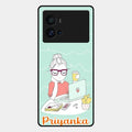 creator-girl-glossy-metal-case-cover-for iQOO 9 Pro 5G