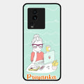 creator-girl-glossy-metal-case-cover-for iQOO Neo 7 Pro 5G