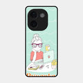 creator-girl-glossy-metal-case-cover-for iQOO Z9S Pro 5G