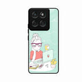 creator-girl-glossy-metal-case-cover-for Motorola G57 Power 5G