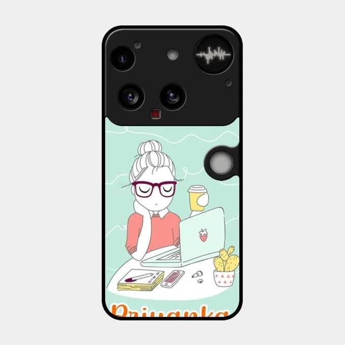 creator-girl-glossy-metal-case-cover-for Nothing Phone 3 5G
