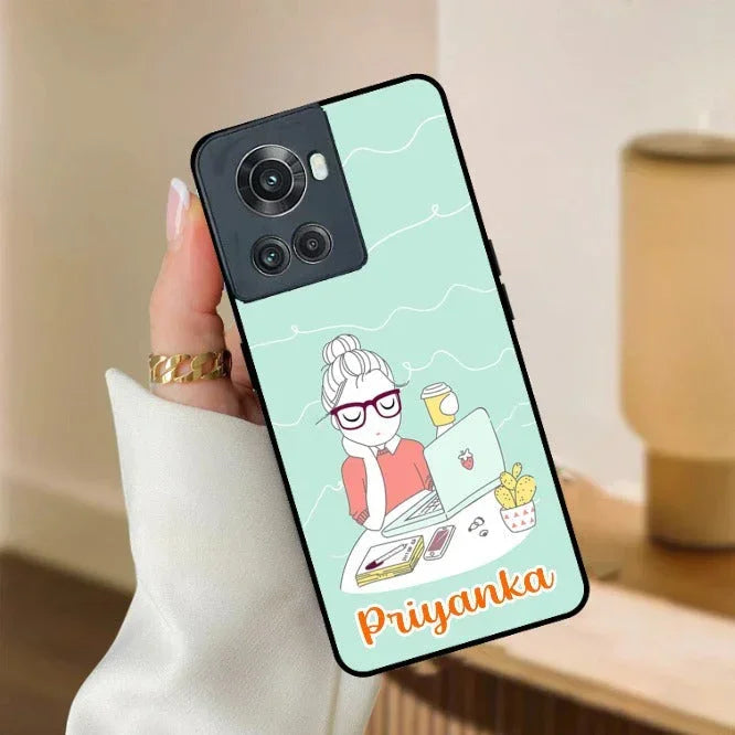 Creator Girl Glossy Metal Case Cover For OnePlus - ShopOnCliQ