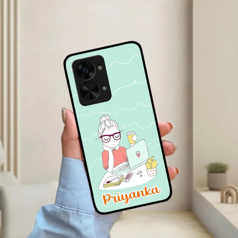 Creator Girl Glossy Metal Case Cover For OnePlus - ShopOnCliQ