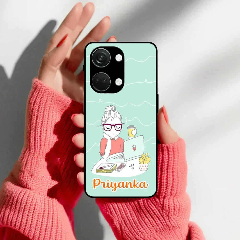 Creator Girl Glossy Metal Case Cover For OnePlus - ShopOnCliQ