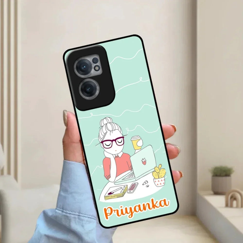 Creator Girl Glossy Metal Case Cover For OnePlus - ShopOnCliQ