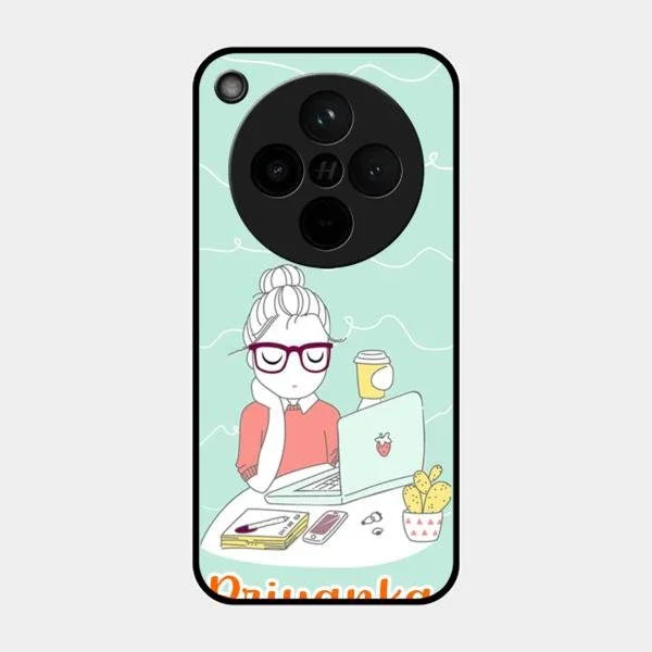 creator-girl-glossy-metal-case-cover-for Oppo Find X8 5G