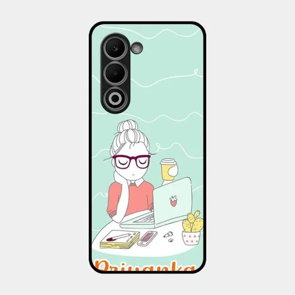 creator-girl-glossy-metal-case-cover-for Oppo K13X 5G