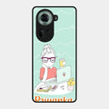 creator-girl-glossy-metal-case-cover-for Oppo Reno 11 5G