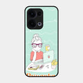 creator-girl-glossy-metal-case-cover-for Oppo Reno 13 5G