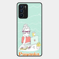 creator-girl-glossy-metal-case-cover-for Oppo Reno 6 5G