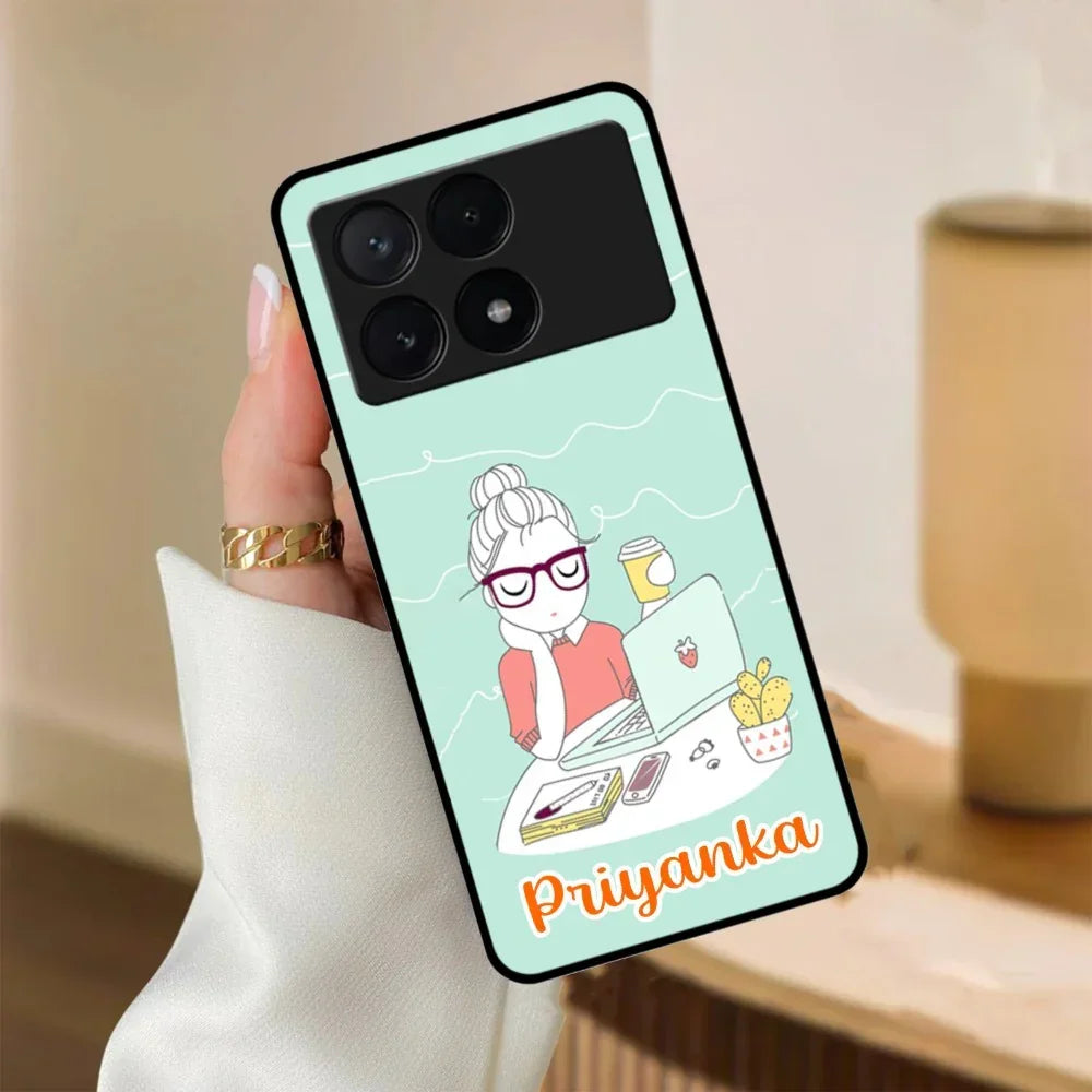 Creator Girl Glossy Metal Case Cover For Poco - ShopOnCliQ