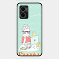 creator-girl-glossy-metal-case-cover-for Redmi 11 Prime 5G