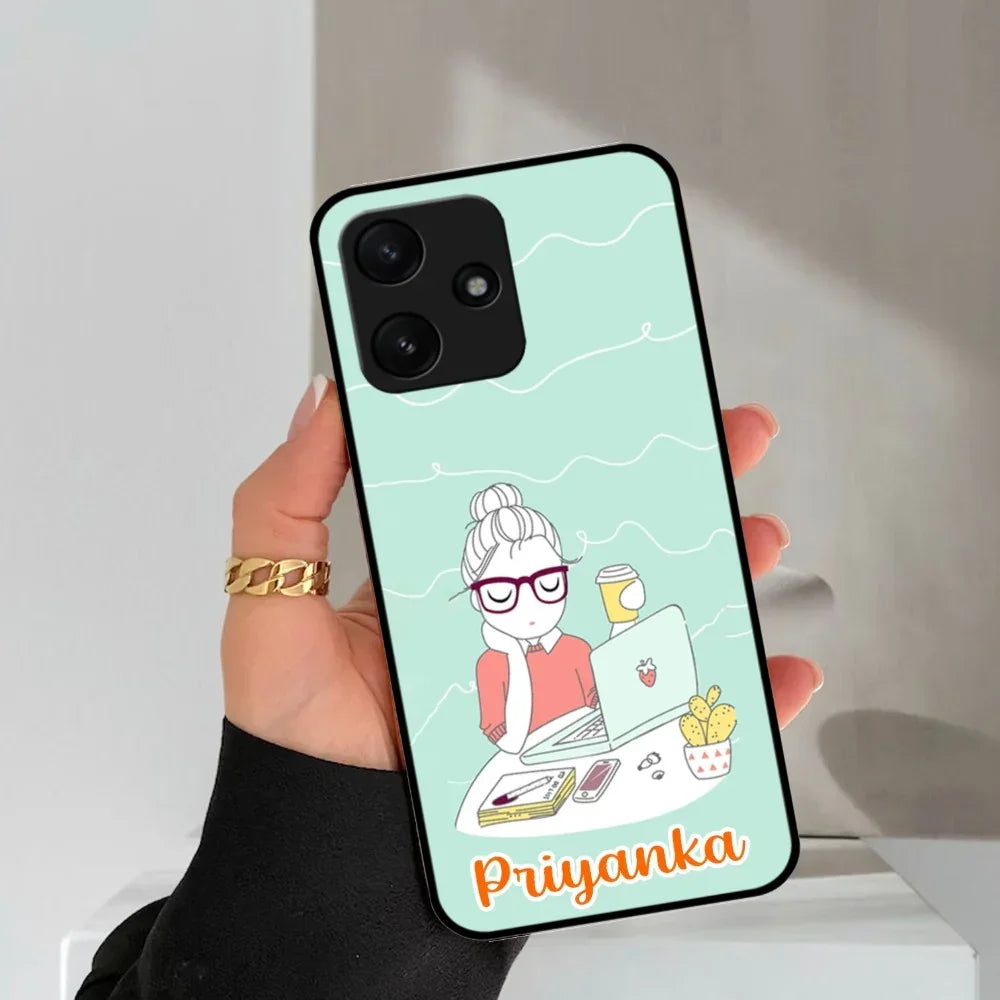 Creator Girl Glossy Metal Case Cover For Redmi - ShopOnCliQ
