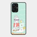creator-girl-glossy-metal-case-cover-for Redmi 13C 5G