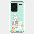 creator-girl-glossy-metal-case-cover-for Redmi Note 13 Pro Plus 5G