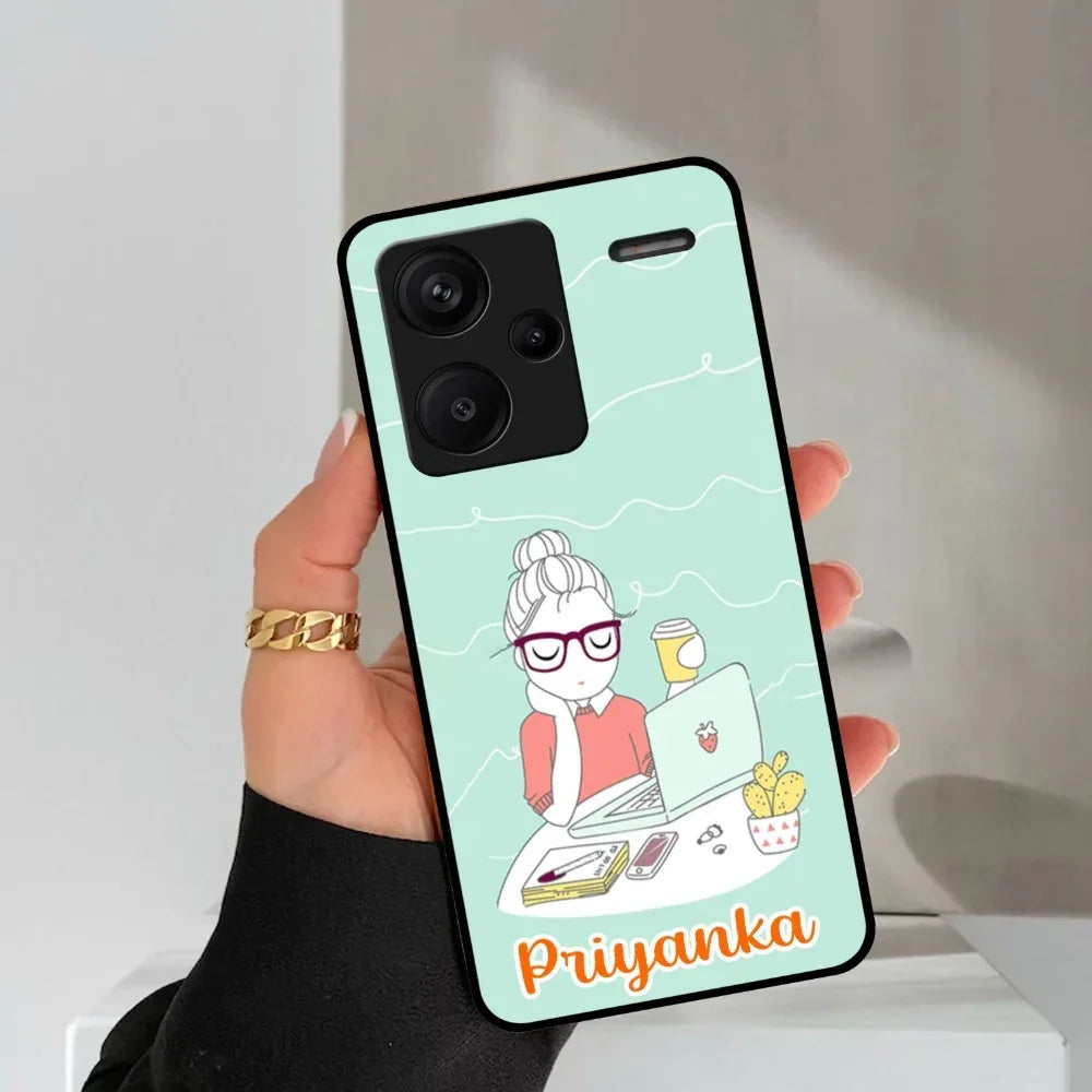 Creator Girl Glossy Metal Case Cover For Redmi - ShopOnCliQ