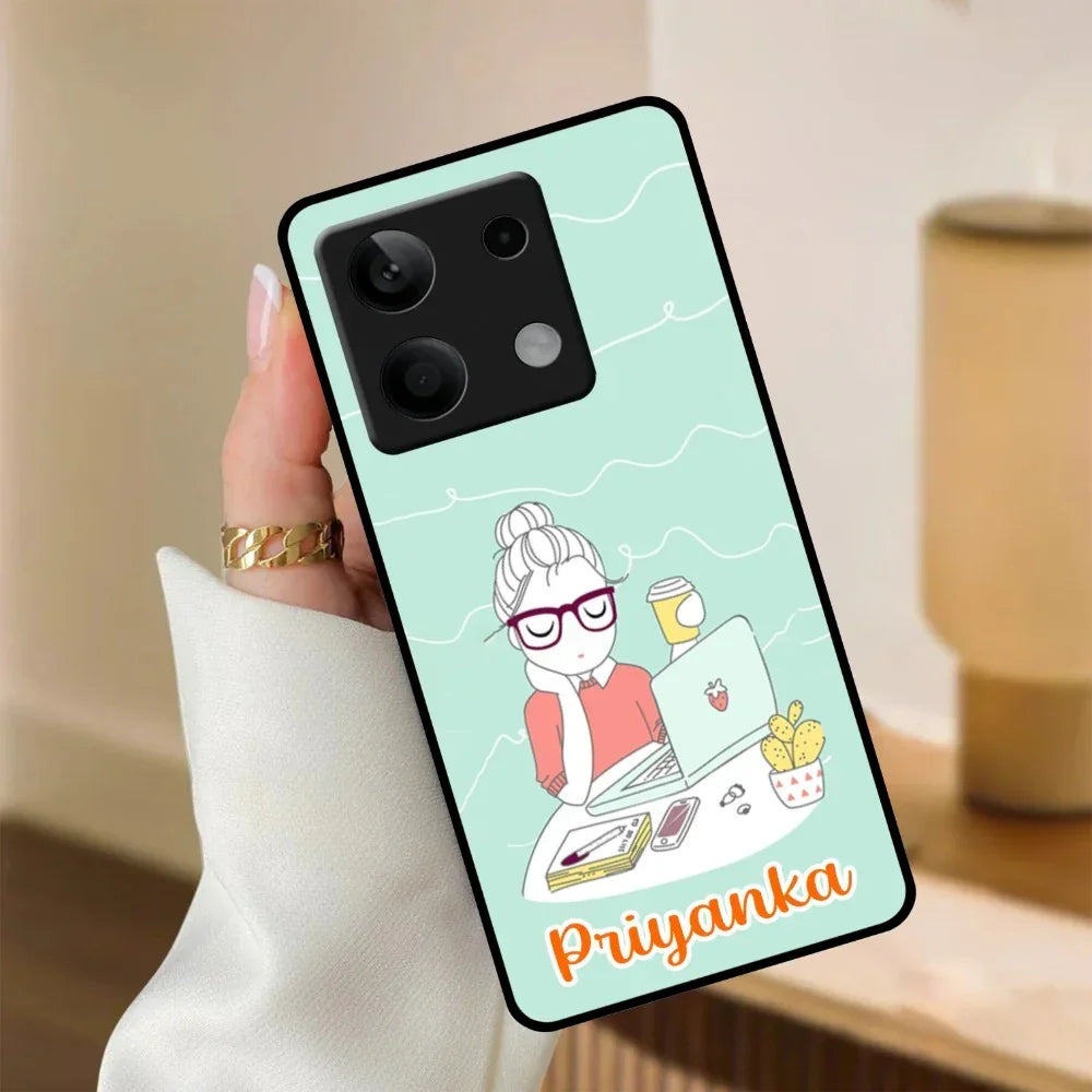 Creator Girl Glossy Metal Case Cover For Redmi - ShopOnCliQ