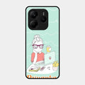 creator-girl-glossy-metal-case-cover-for Redmi Note 14 5G