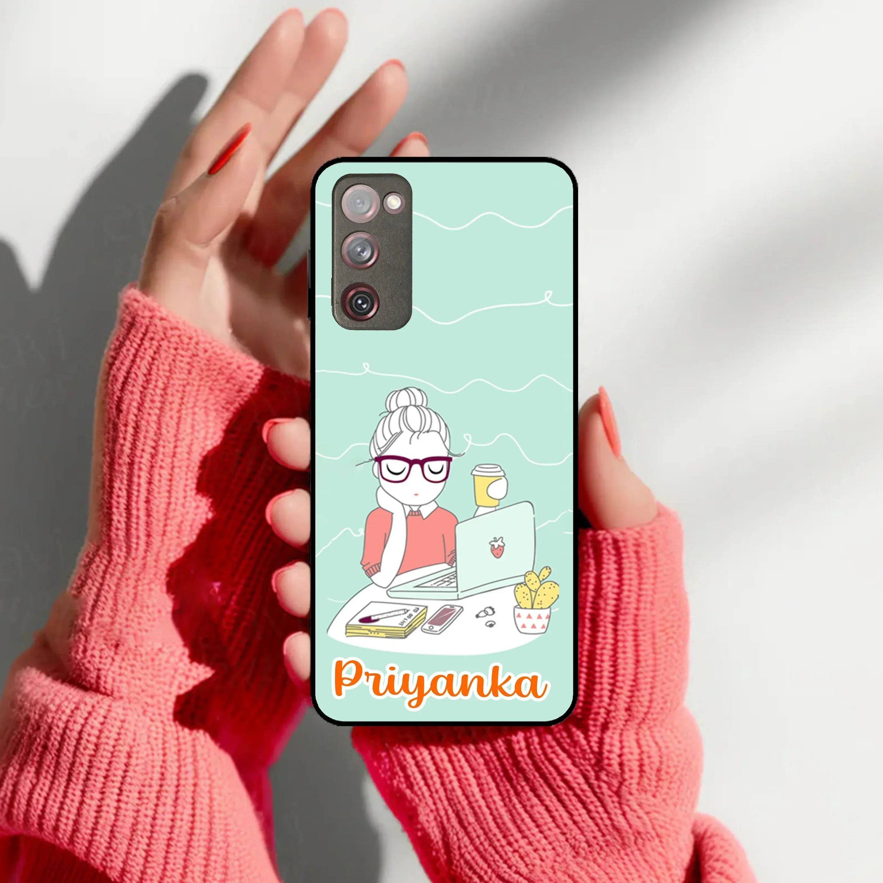 Creator Girl Glossy Metal Case Cover For Samsung - ShopOnCliQ