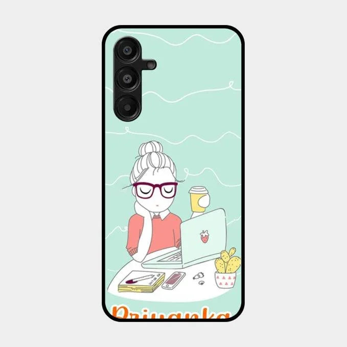 creator-girl-glossy-metal-case-cover-for Samsung Galaxy A16 5G