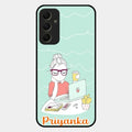 creator-girl-glossy-metal-case-cover-for Samsung Galaxy A34 5G